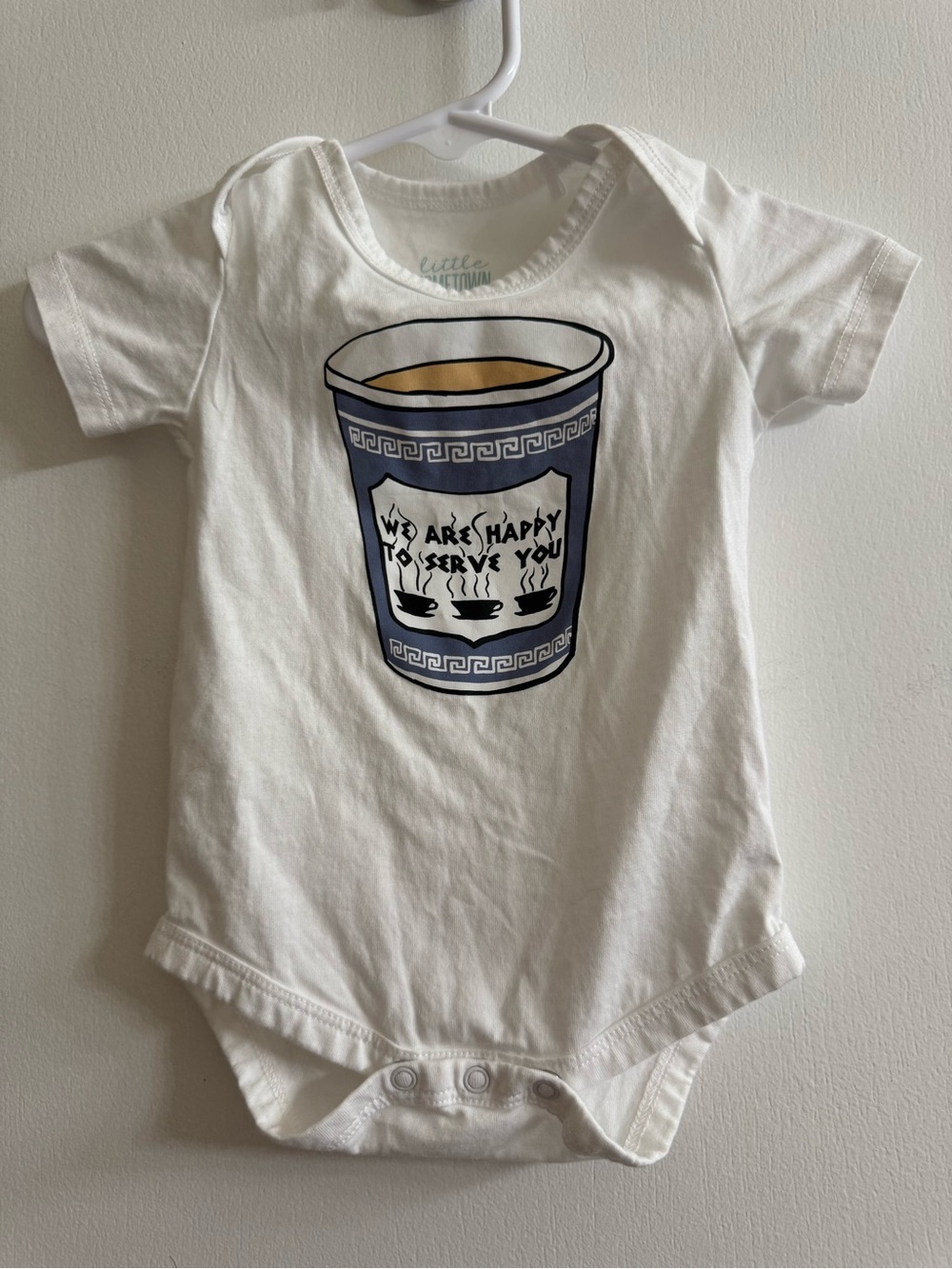 Little Hometown New York Onesie